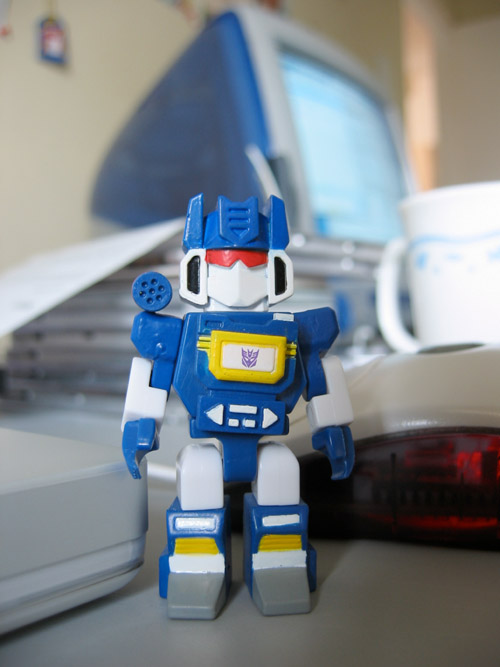 A picture of my Soundwave toy.