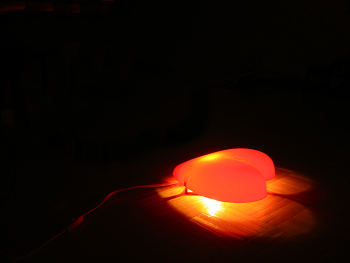 My heart lamp from Ikea.