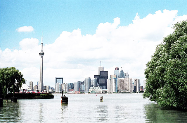 Toronto, as seen from Centre Island.