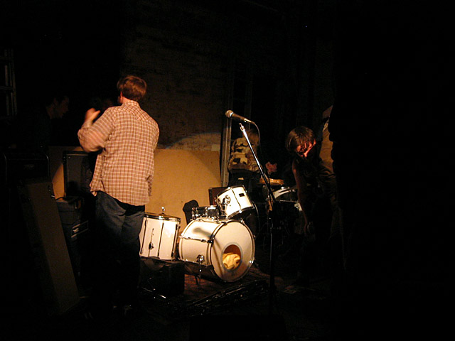 The drum set in Cinecycle.