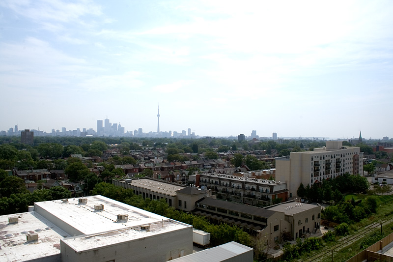 A view of the area around Bloor and Lansdowne.
